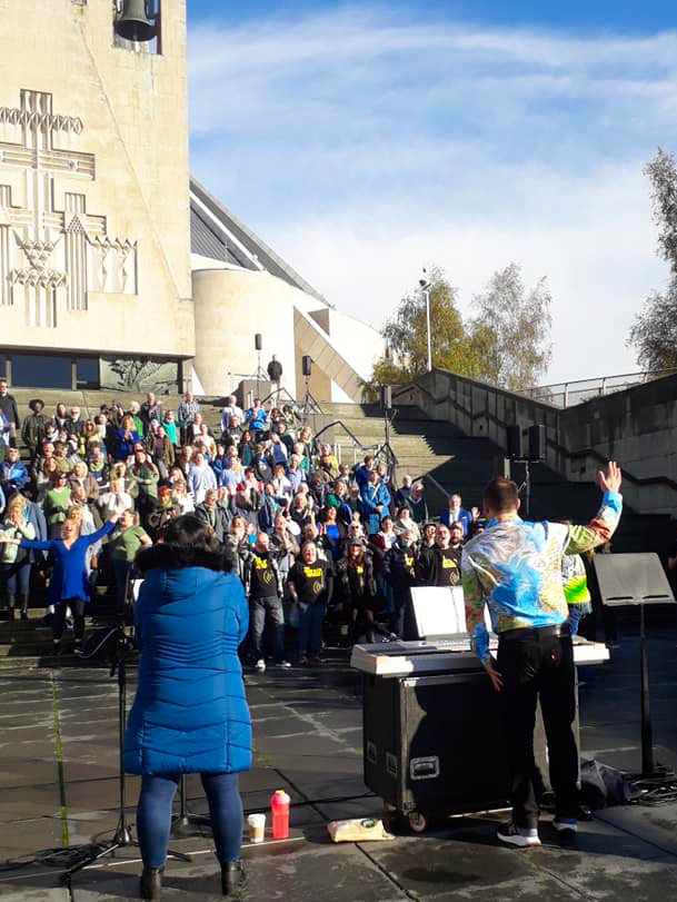 Singing at Liverpool Met